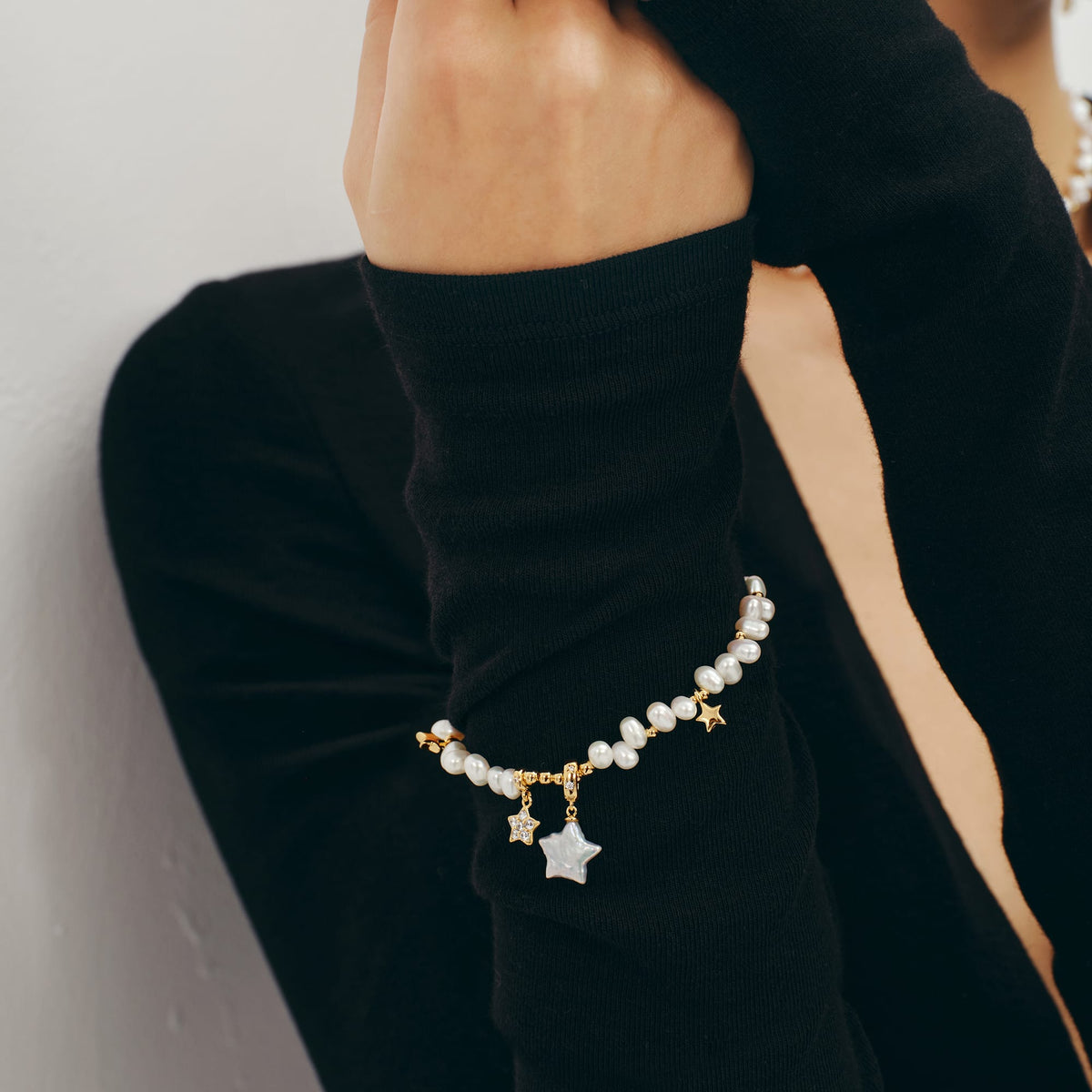 Starlight Pearl Jewelry Set AmberLollipop