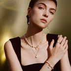 Starlight Pearl Jewelry Set AmberLollipop