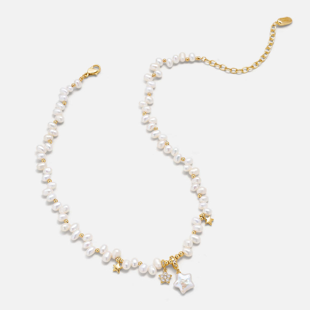 Starlight Pearl Jewelry Set AmberLollipop