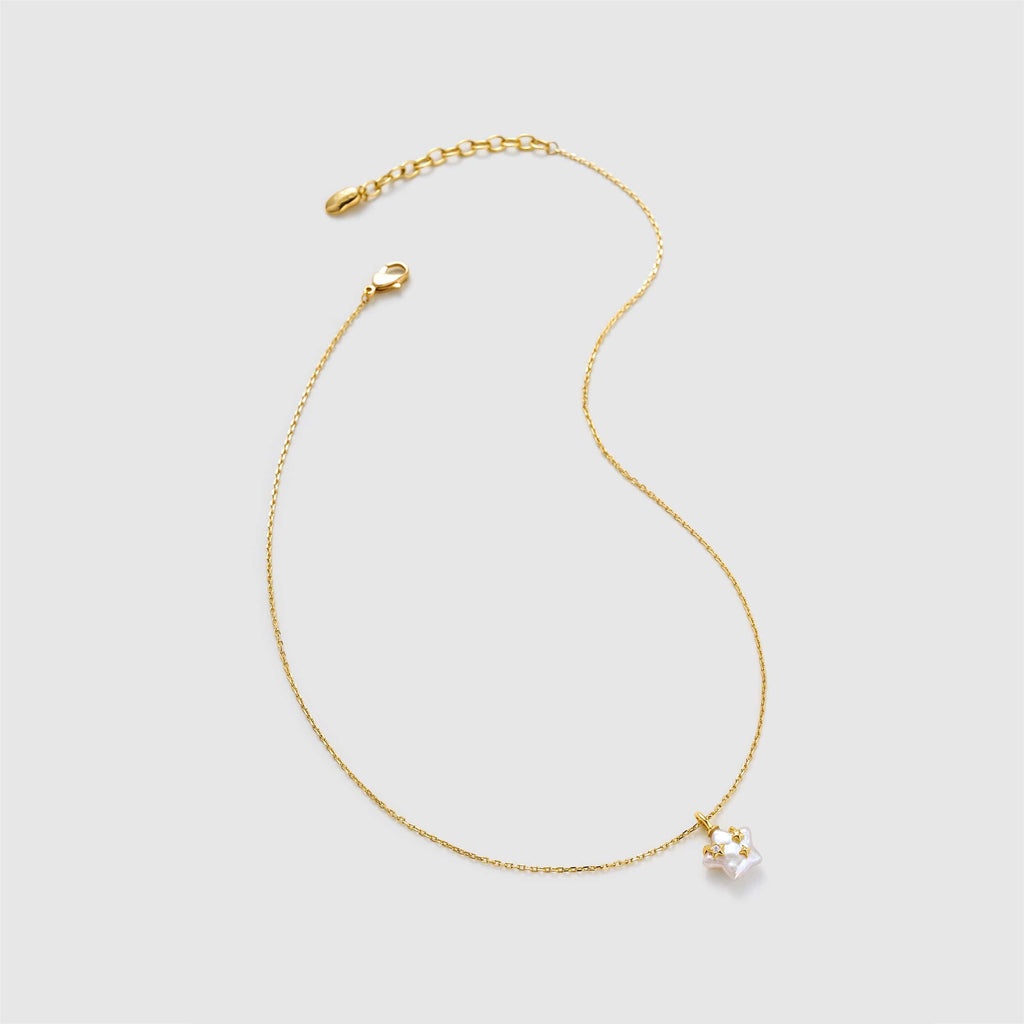 Starlight Pearl Necklace AmberLollipop