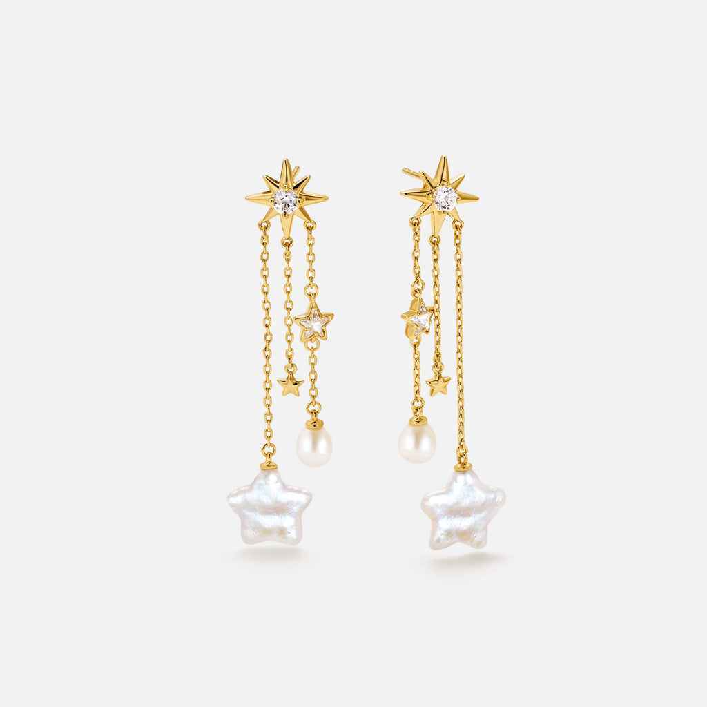 Starlight Tassel Earrings AmberLollipop