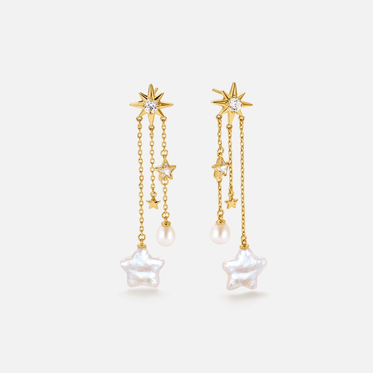 Starlight Tassel Earrings AmberLollipop