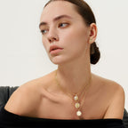 Stellar Zodiac Pearl Earrings AmberLollipop