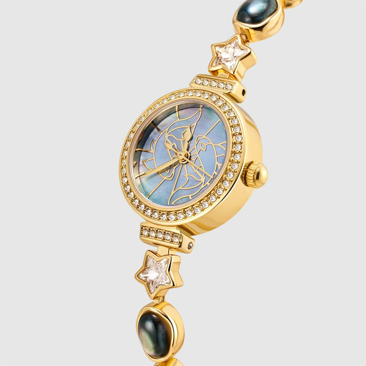 Stellar Zodiac Pearl Watch (Pisces / Cancer / Scorpio) AmberLollipop