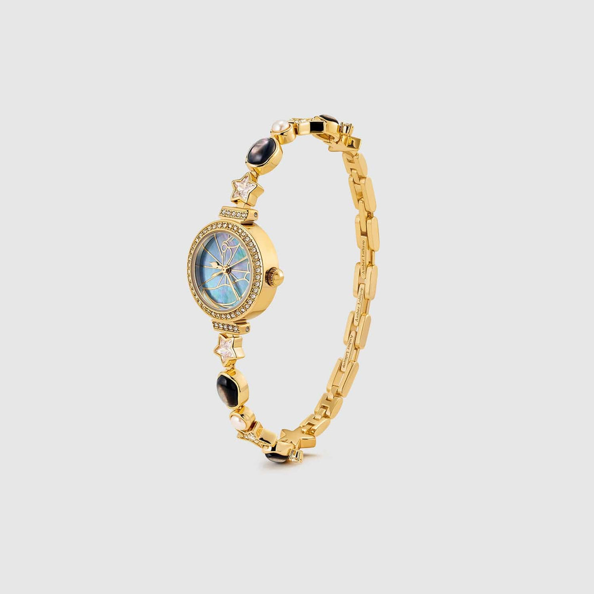 Stellar Zodiac Pearl Watch (Pisces / Cancer / Scorpio) AmberLollipop