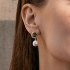 Tigerite Drop Earrings