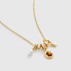 Tigerite Necklace For Women - Amber Lollipop