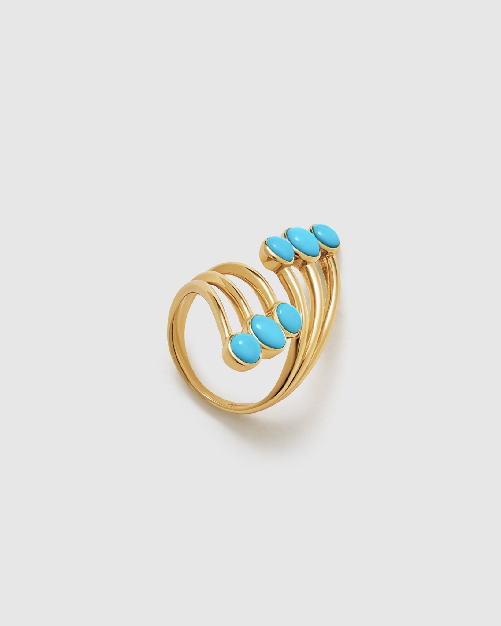 Turquoise Dream Ring - Amber Lollipop