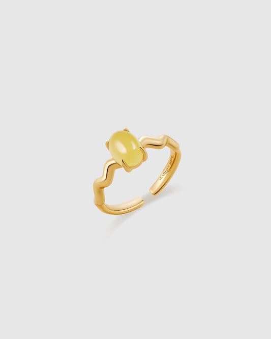 Venus Amber Ring - Amber lollipop