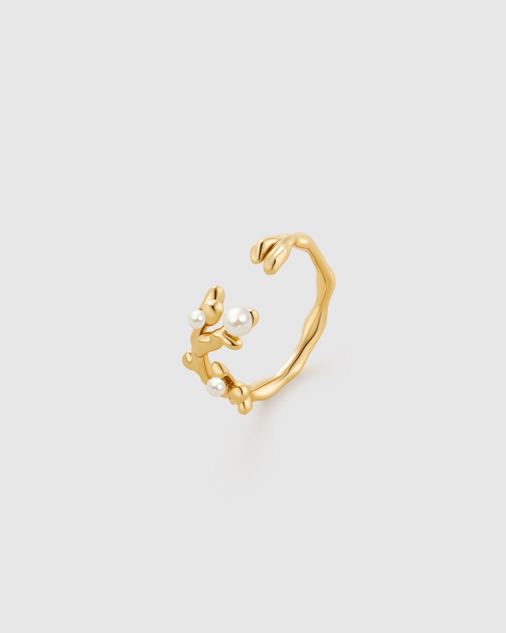 Venus Open Ring - Amber lollipop