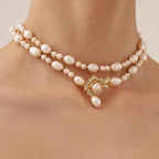 Adjustable Baroque Pearl Necklace