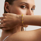 Yellow Chalcedony Bracelet